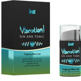 INTT - POTENTE GEL VIBRADOR LÍQUIDO ESTIMULANTE ÍNTIMO GIN&TONIC 15ML